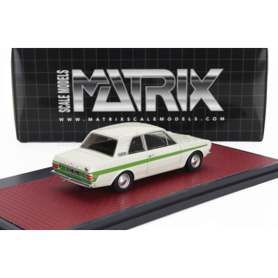 MATRIX SCALE MODELS FORD ENGLAND CORTINA LOTUS MKII 1966 - WHITE 1/43