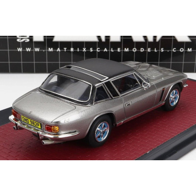 MATRIX SCALE MODELS JENSEN INTERCEPTOR SIII COUPE 1975 - SILVER BLACK 1/43