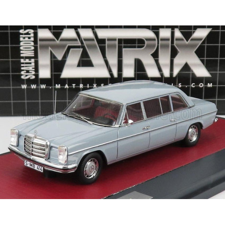 MATRIX SCALE MODELS MERCEDES BENZ V114 POLLMANN 1969 - GREY 1/43