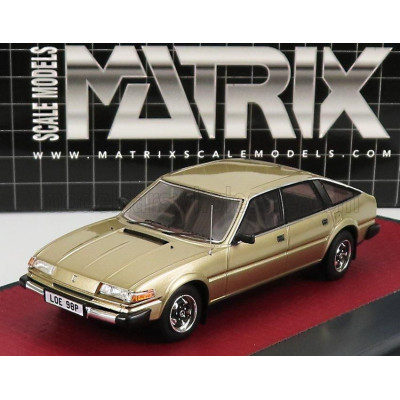 MATRIX SCALE MODELS ROVER 3500 SD1 MKI 1976 - GOLD 1/43
