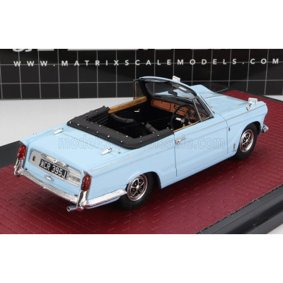 MATRIX SCALE MODELS TRIUMPH VITESSE DHC 1968 - BLUE 1/43