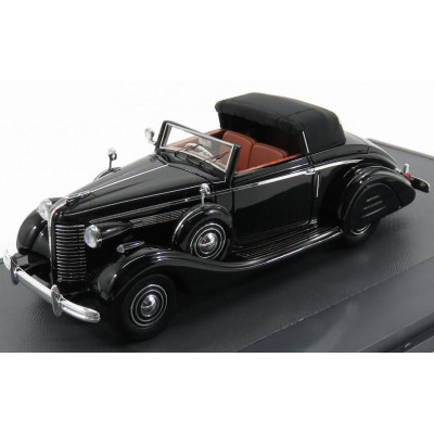 MATRIX SCALE MODELS BUICK SERIES 40 LANCEFIELD DROP HEAD CABRIOLET 1938 - BLACK 1/43