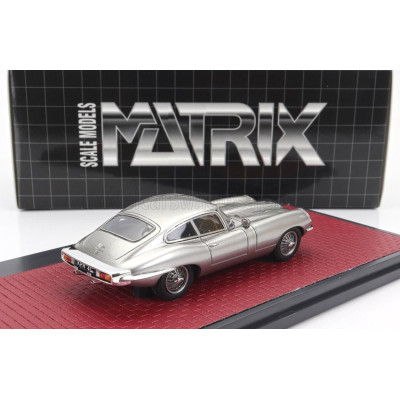 MATRIX SCALE MODELS JAGUAR E-TYPE COOMBS FRUA COUPE 1964 - SILVER 1/43