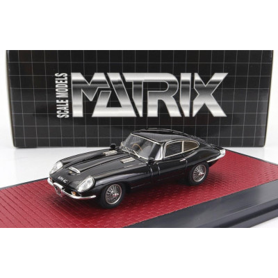 MATRIX SCALE MODELS JAGUAR E-TYPE COOMBS FRUA COUPE 1964 - BLACK 1/43