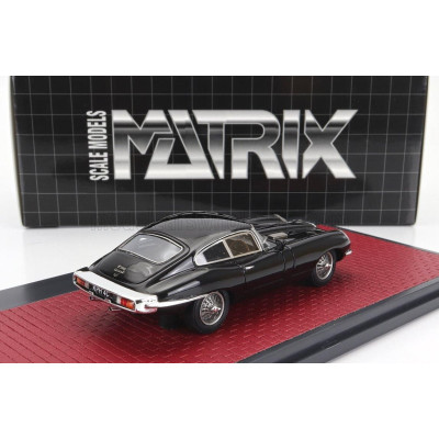 MATRIX SCALE MODELS JAGUAR E-TYPE COOMBS FRUA COUPE 1964 - BLACK 1/43