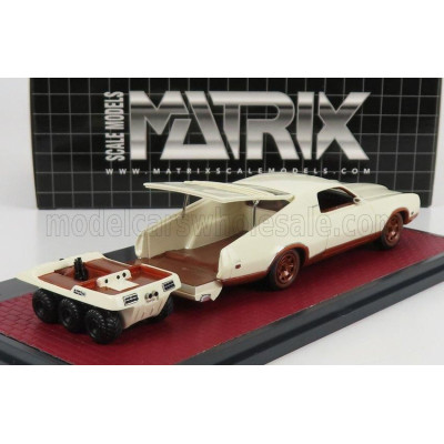 MATRIX SCALE MODELS MERCURY MONTEGO SPORTSHAULER CONCEPT 1971 - WHITE 1/43