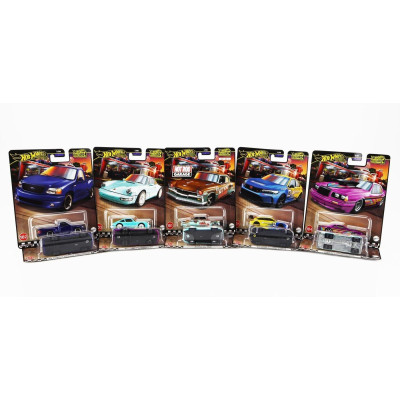 MATTEL HOT WHEELS PORSCHE SET ASSORTMENT 10 PIECES - VARIOUS 1/64