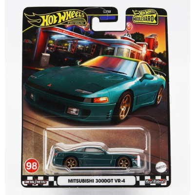 MATTEL HOT WHEELS MITSUBISHI 3000GT VR-4 COUPE 1991 - GREEN 1/64