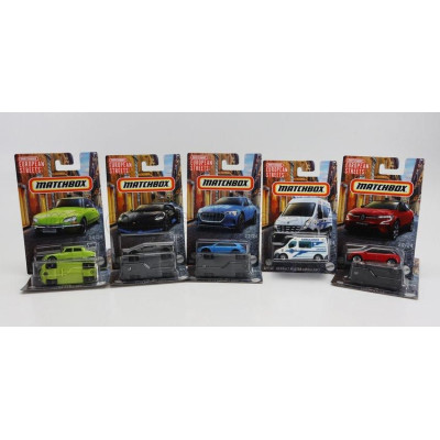 MATTEL HOT WHEELS CITROEN SET ASSORTMENT 10 PIECES EUROPE CARS - VARIOUS 1/64