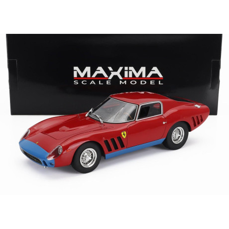MAXIMA FERRARI 250 GT DROGO SPECIALE NO4769GT 1963 - RED BLUE 1/18