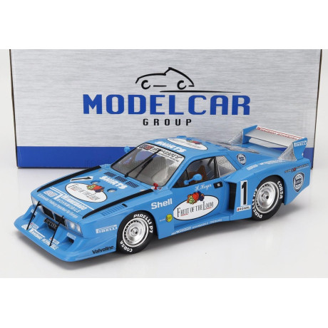 MCG LANCIA BETA MONTECARLO TURBO Gr.5 TEAM GS SPORT FRUIT OF THE LOOM N 1 GRC ADAC SUPERSPRINT NURBURGRING 1981 HANS HEYER - WHI