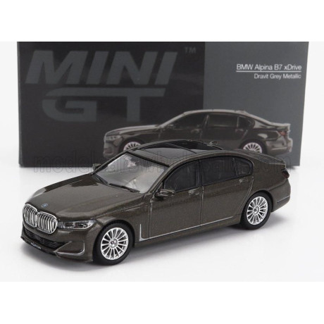 MINI GT BMW 7-SERIES ALPINA B7 xDRIVE LHD 2023 - GREY 1/64