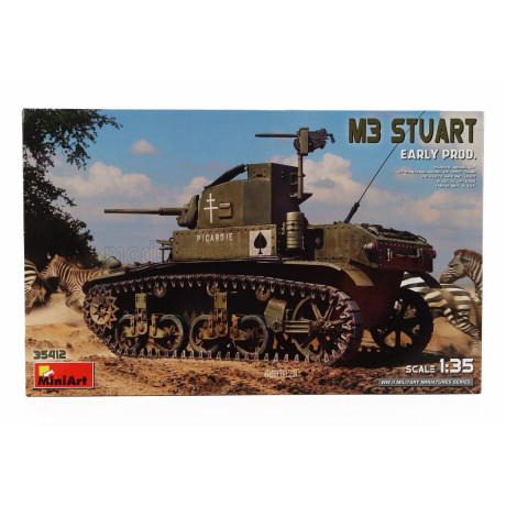 MINIART TANK M3 STUART MILITARY 1945 1/35
