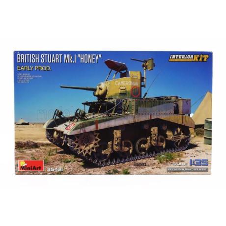 MINIART TANK M3 BRITISH STUART MKI HONEY MILITARY 1945 1/35