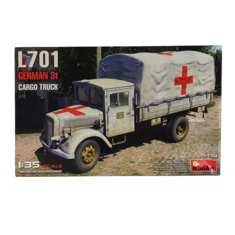 MINIART TRUCK L701 CARGO TRUCK AMBULANCE 1955 1/35