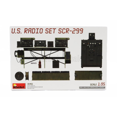 MINIART ACCESSORIES USA RADIO SET SCR-299 MILITARY 1/35