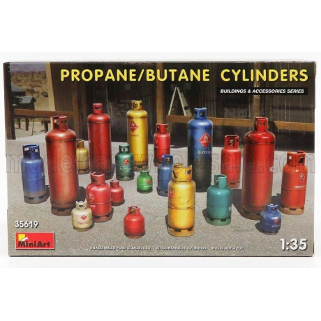 MINIART ACCESSORIES PROPANE BUTANE CYLINDERS 1/35