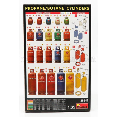 MINIART ACCESSORIES PROPANE BUTANE CYLINDERS 1/35