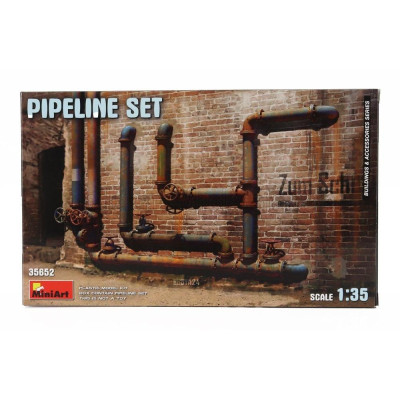 MINIART ACCESSORIES PIPELINE SET - CONDOTTO 1/35