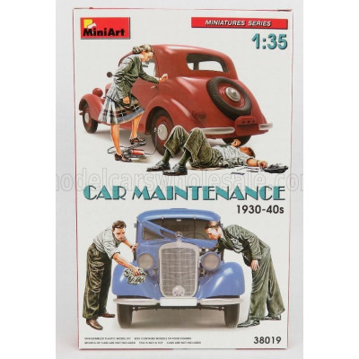 MINIART FIGURES CAR MECHANIC MAINTENANCE 1935 1/35