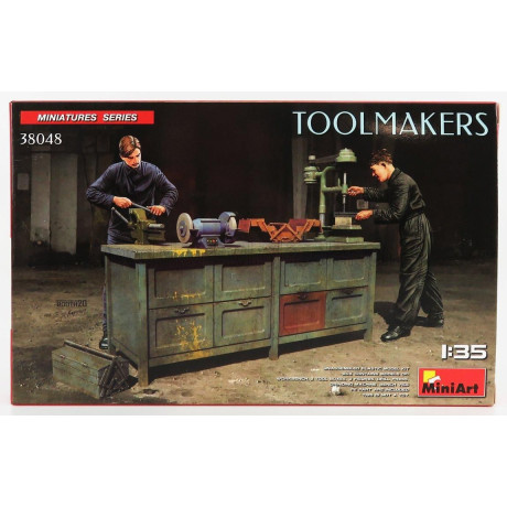 MINIART ACCESSORIES BANCO DA LAVORO - TOOLMAKERS 1/35