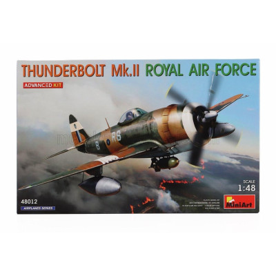 MINIART THUNDERBOLT MKII AIRPLANE MILITARY 1942 1/48