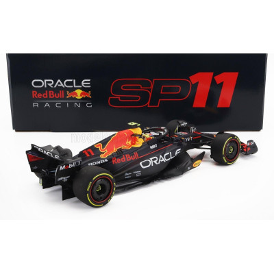 MINICHAMPS RED BULL F1  RB19 TEAM ORACLE RED BULL RACING N 11 4th ABU DHABI GP 2023 SERGIO PEREZ - MATT BLUE 1/18