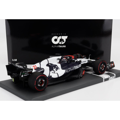 MINICHAMPS ALPHA TAURI F1  AT04 TEAM ALPHA TAURI N 21 SEASON 2023 NYCK DE VRIES - BLUE WHITE 1/18