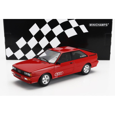 MINICHAMPS AUDI QUATTRO 1980 - RED 1/18