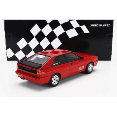 MINICHAMPS AUDI QUATTRO 1980 - RED 1/18