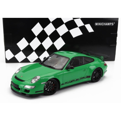 MINICHAMPS PORSCHE 911 997 GT3 RS COUPE 2007 - GREEN 1/18