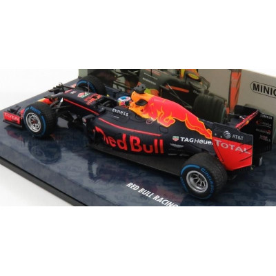 MINICHAMPS RED BULL F1  RB12 TAG HEUER N 3 BRAZILIAN GP 2016 D.RICCIARDO - MATT BLUE RED YELLOW 1/43
