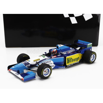 MINICHAMPS BENETTON F1  B195 TEAM MILD SEVEN RENAULT N 1 WORLD CHAMPION WINNER PACIFIC GP 1995 MICHAEL SCHUMACHER - BLUE YELLOW