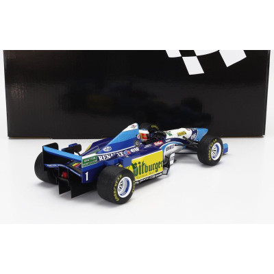 MINICHAMPS BENETTON F1 B195 TEAM MILD SEVEN RENAULT N 1 WORLD CHAMPION WINNER JAPAN GP WITH RAIN TYRES MICHAEL SCHUMACHER 1995 -