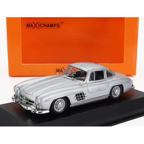 MINICHAMPS MERCEDES BENZ 300SL COUPE (W198 I) 1955 - SILVER 1/43