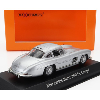 MINICHAMPS MERCEDES BENZ 300SL COUPE (W198 I) 1955 - SILVER 1/43