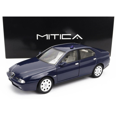 MITICA DIECAST ALFA ROMEO 166 2.0 TWIN SPARK (WITH  DECALS COMANDO CARABINIERI - COMANDO GDF E CIVILE) 1998 - POLICE (LAMPEGGIAN