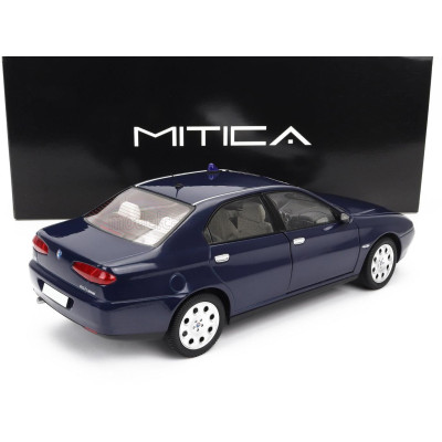 MITICA DIECAST ALFA ROMEO 166 2.0 TWIN SPARK (WITH  DECALS COMANDO CARABINIERI - COMANDO GDF E CIVILE) 1998 - POLICE (LAMPEGGIAN