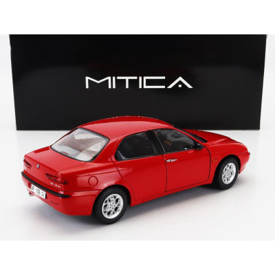 MITICA DIECAST ALFA ROMEO 156 2.5 V6 24V 1997 – BLACK INTERIOR - ROSSO ALFA RED 1/18