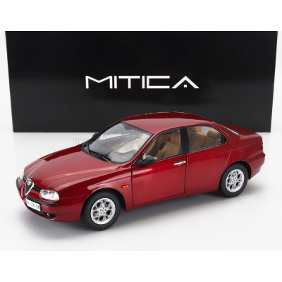 MITICA DIECAST ALFA ROMEO 156 2.5 V6 24V 1997 – BEIGE INTERIOR - ROSSO PROTEO MET RED 1/18