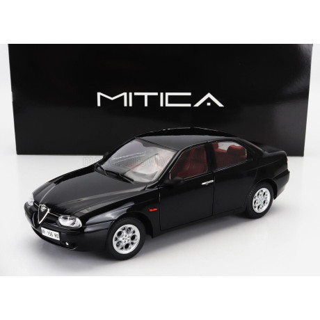MITICA DIECAST ALFA ROMEO 156 2.5 V6 24V 1997 – RED INTERIOR - BLACK 601 NERO 1/18