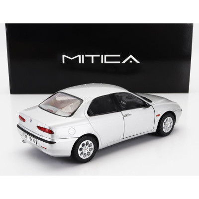 MITICA DIECAST ALFA ROMEO 156 2.0 TWIN SPARK 1997 - BLACK INTERIOR - SILVER 612 1/18