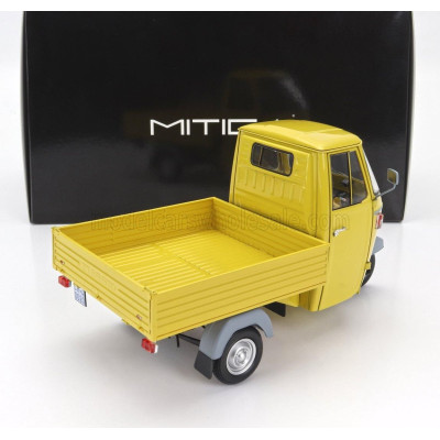 MITICA DIECAST PIAGGIO APE P501 OPEN 1979 - CON VETRINA - WITH SHOWCASE - GIALLO TEXAS 1/18