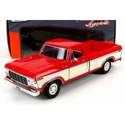 MOTOR MAX FORD USA F-150 PICK-UP CUSTOM 1979 - RED CREAM 1/24