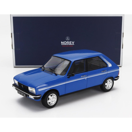 NOREV PEUGEOT 104 S 1981 - IBIS BLUE 1/18