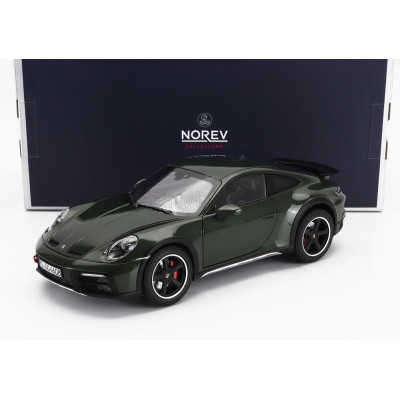 NOREV PORSCHE 911 992 DAKAR 3.0 COUPE 2023 - SHADE GREEN 1/18