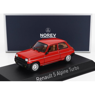 NOREV RENAULT R5 ALPINE TURBO 1983 - RED 1/43