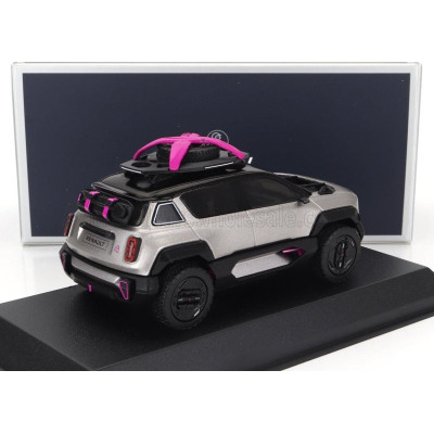 NOREV RENAULT CONCEPT 4EVER TROPHY E-TECH 100% ELECTRIC 2022 - SILVER BLACK 1/43