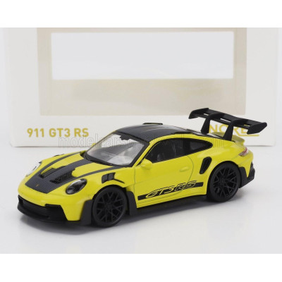 NOREV PORSCHE 911 992 GT3 RS COUPE 2022 - YELLOW BLACK 1/43