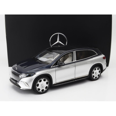 NOREV MERCEDES BENZ MAYBACH EQS 680 (Z296) SUV 2024 - SILVER BLUE 1/18
